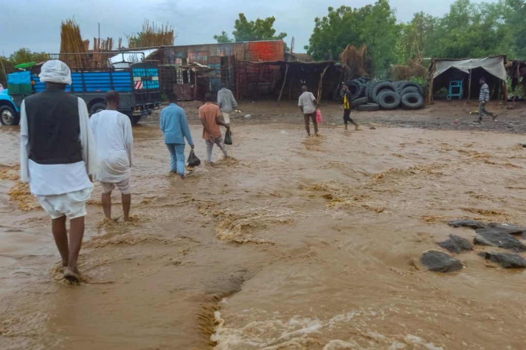 Severe rains trigger flooding across three states in Sudan