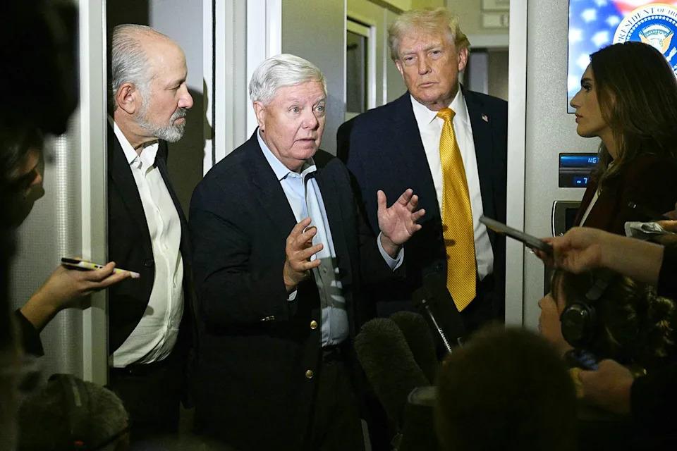 Trump reveals final call with Lindsey Graham as FBI assists death inquiry