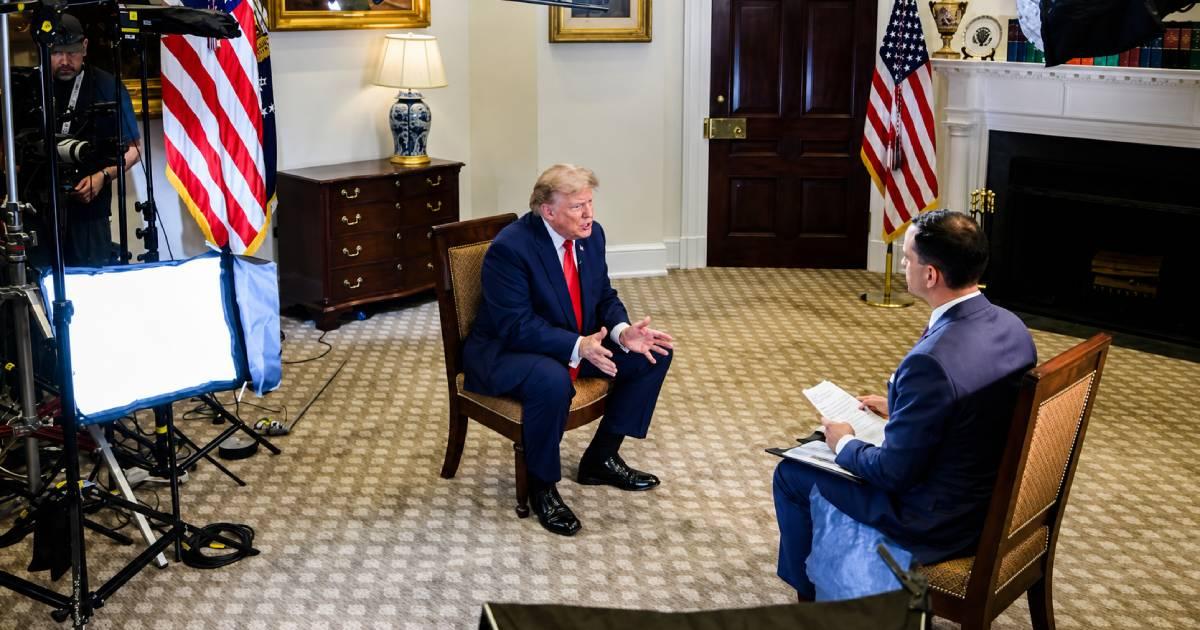 Trump says Iran will eventually be forced to back down