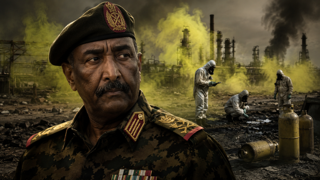 From Jebel Marra to al-Jaili, chemical claims close in on Burhan