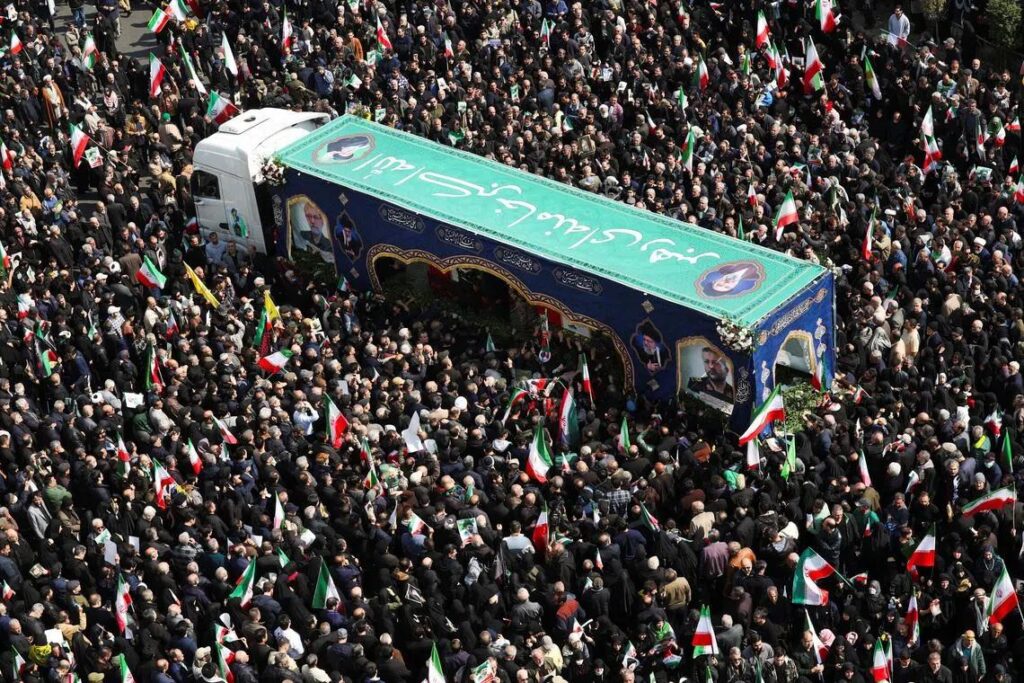 Iran lays Khamenei in state as week of mass funeral events begins