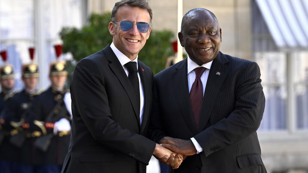 South African president visits France to honor fallen soldiers