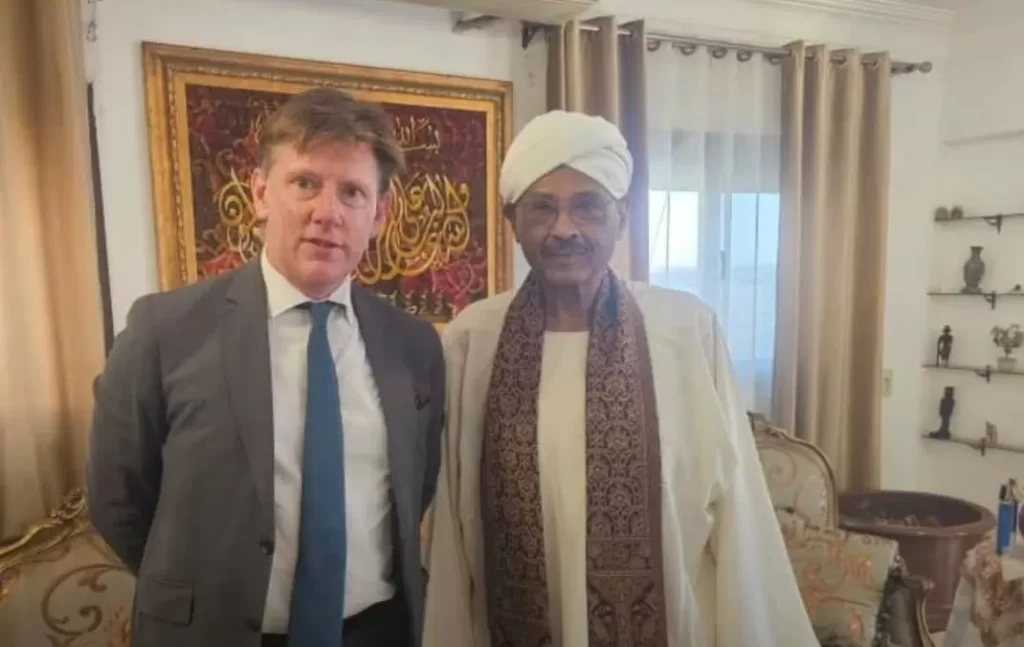 UK envoy and Umma Party leader discuss Sudan peace efforts