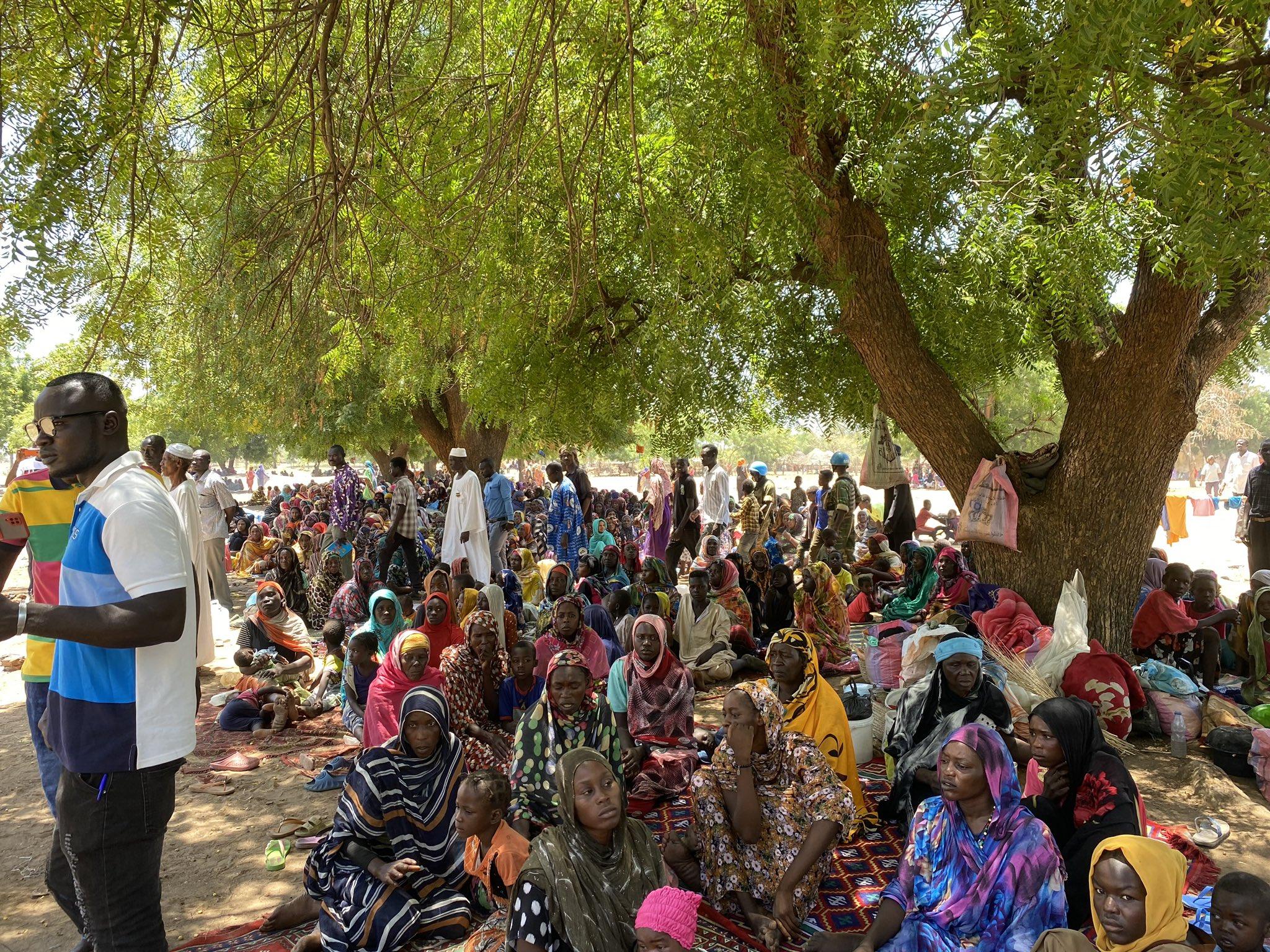 Central African Republic border closure strands Sudanese returnees