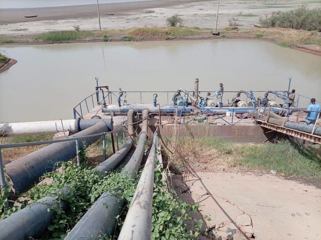 Nile water drops disrupt urban drinking supplies in Sudan
