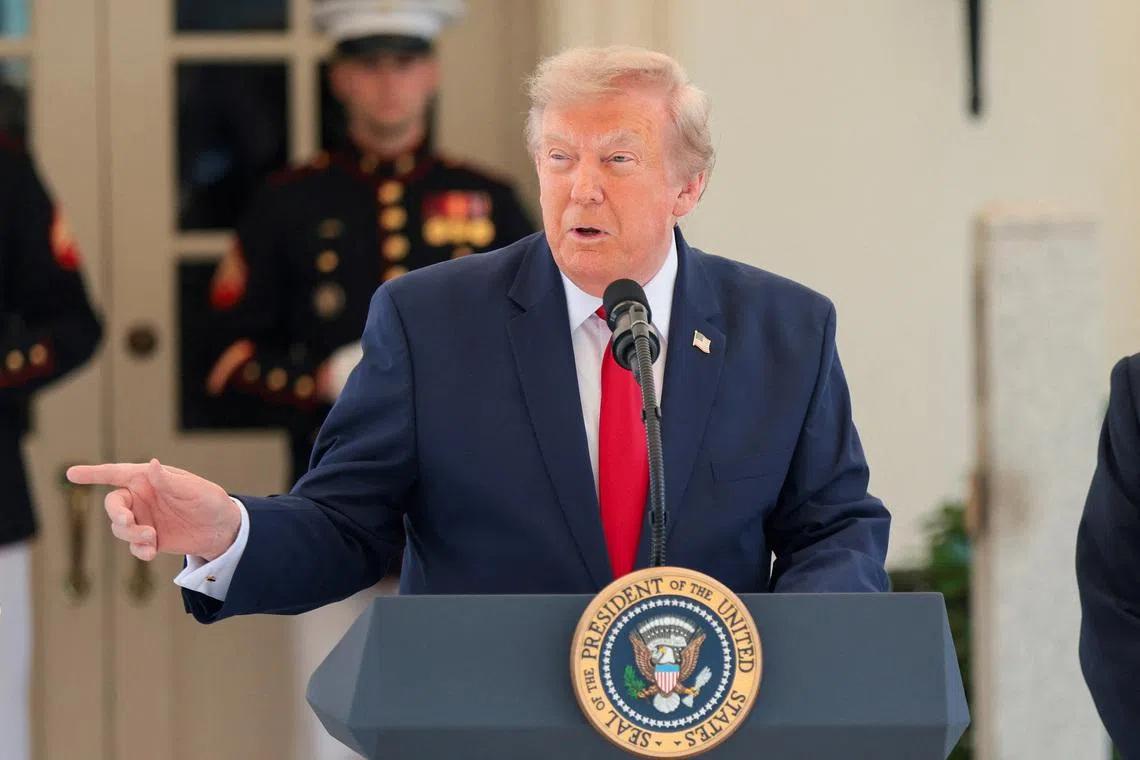 Trump says he is considering broader military strikes on Iran