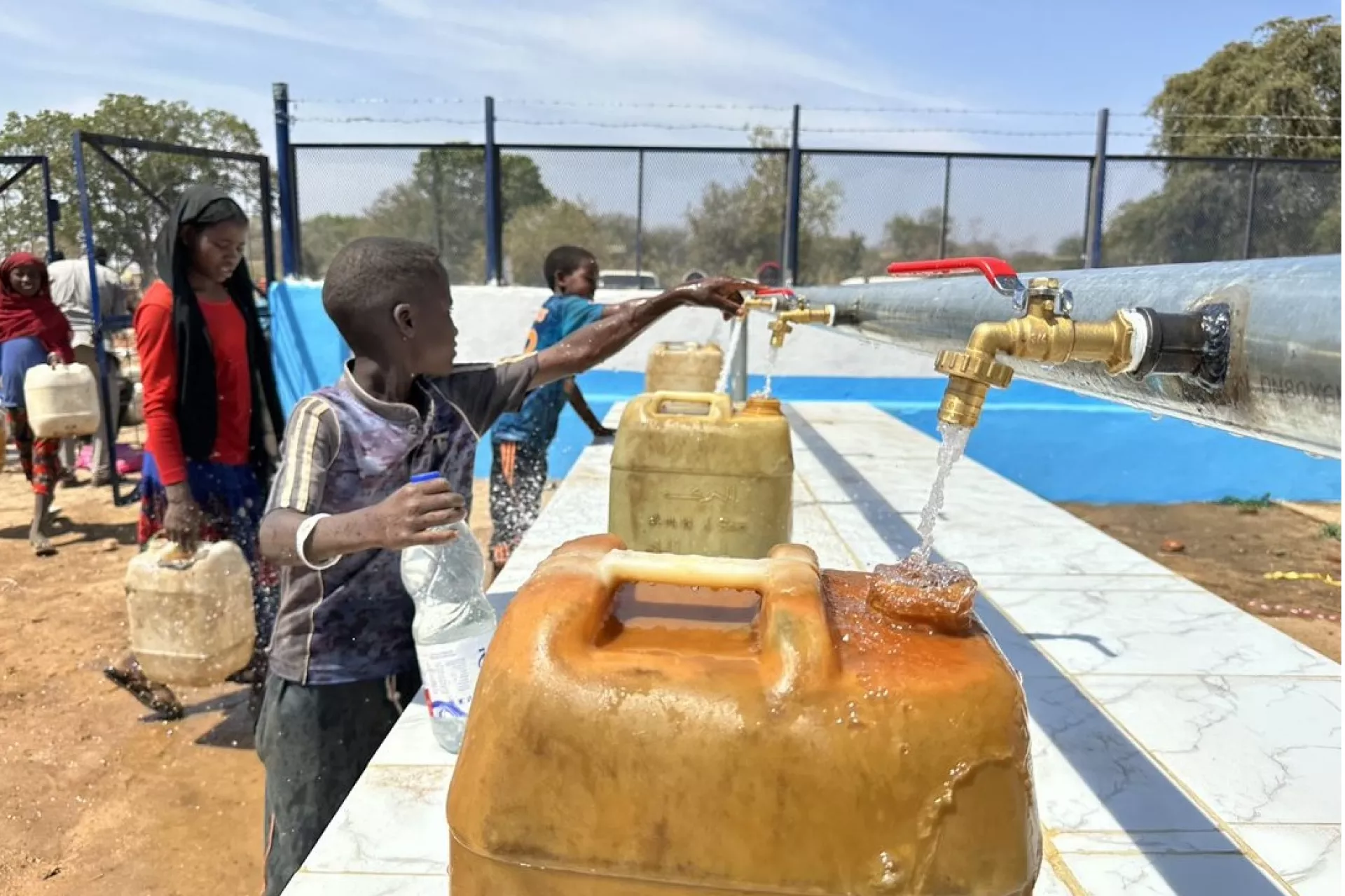 TASIS installs water purification stations across Darfur