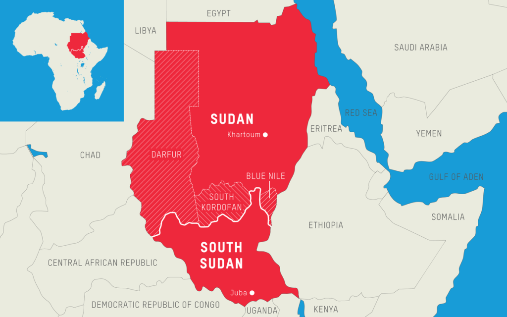 Sudan’s junta officials meet in South Sudan over border issues 