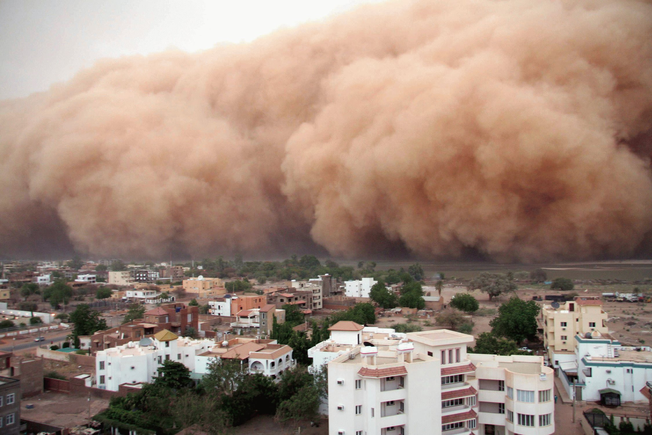 Extreme storms and heavy rain threaten six regions across Sudan