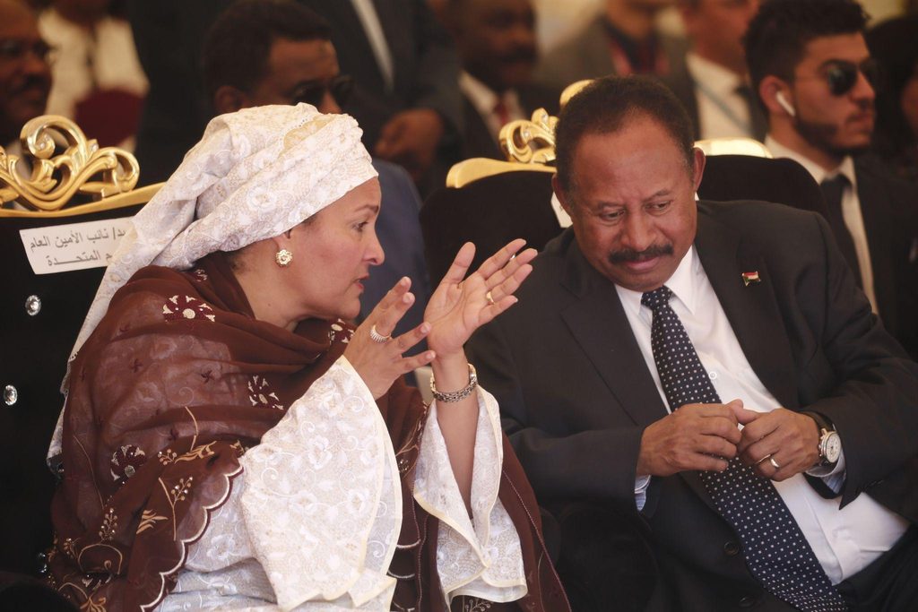 Hamdok presents civilian roadmap to end Sudan war in Washington