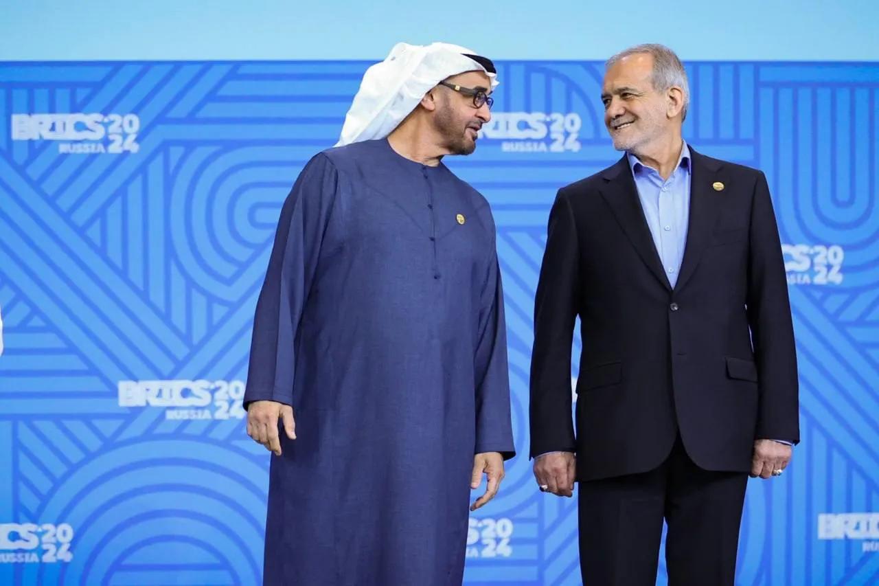 Iran and UAE back BRICS call for restraint
