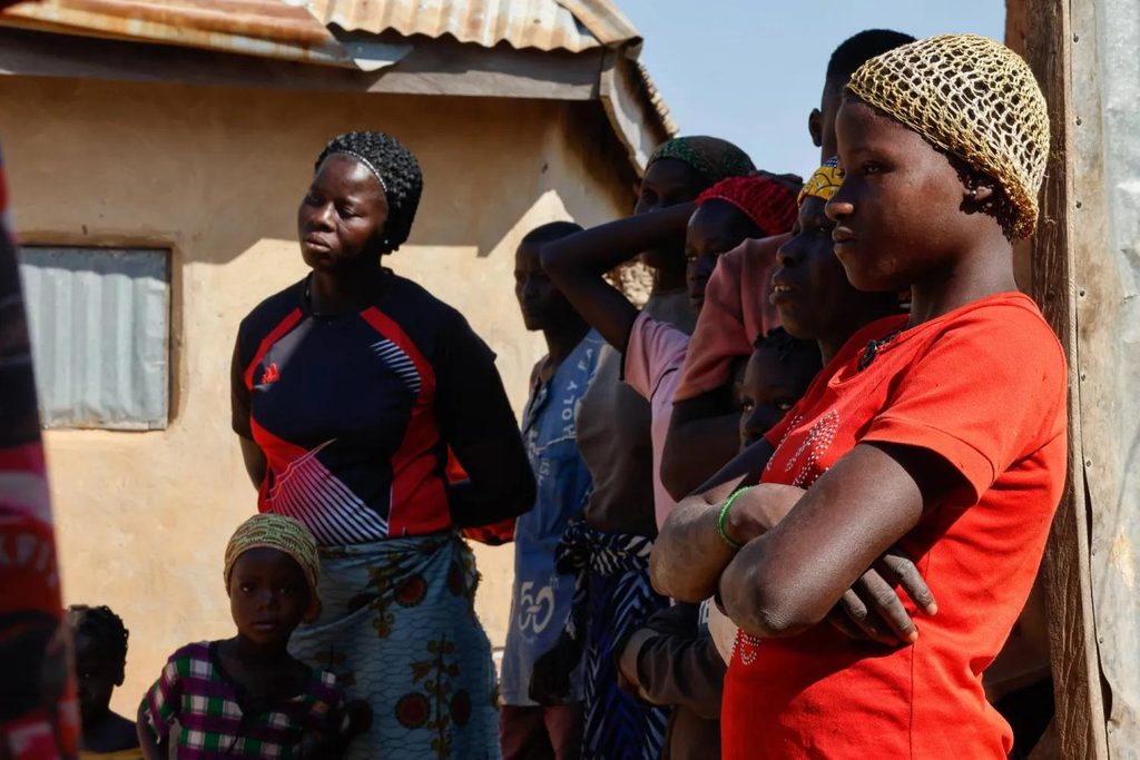 Nigerian families await news weeks after mass abduction
