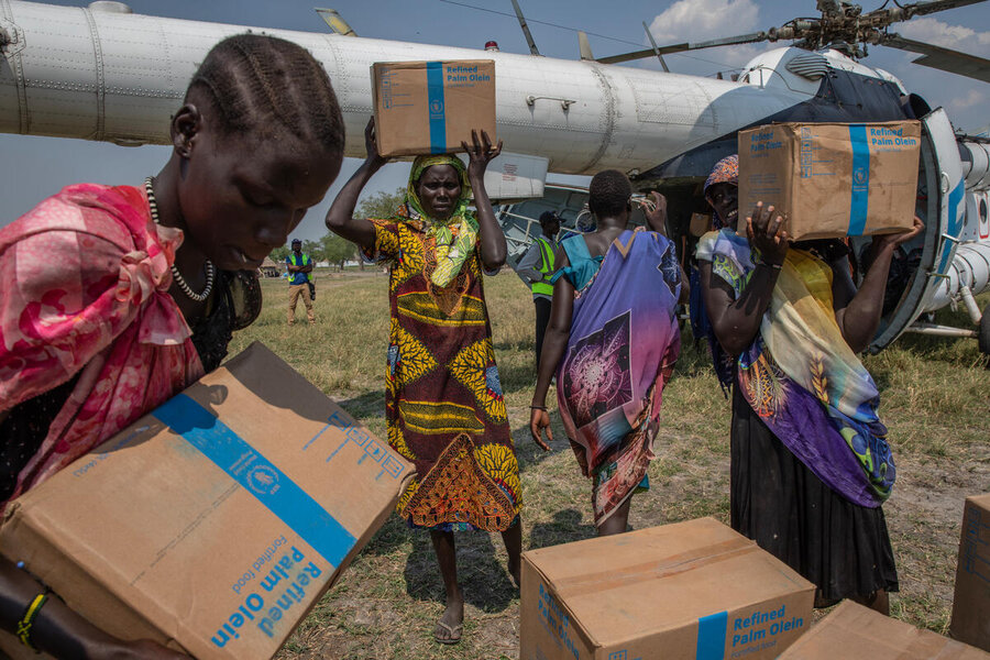 Over one million in South Sudan could lose food aid, WFP warns