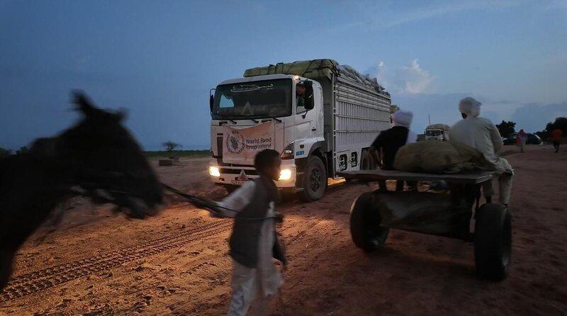 Air strike destroys WFP food aid convoy in South Kordofan