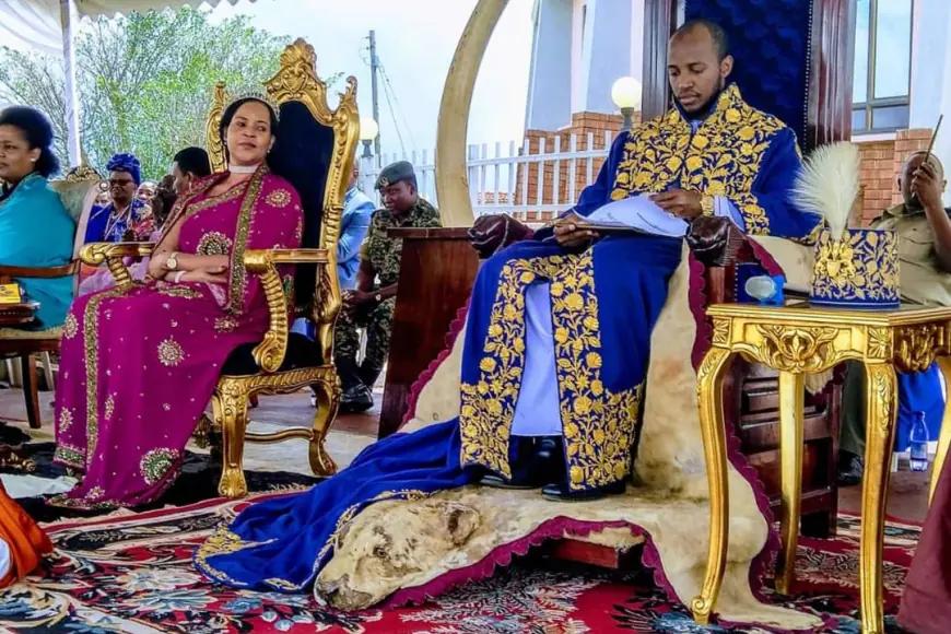 Former TV anchor crowned Uganda king amid royal feud