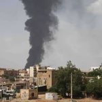 Explosions rock Sudanese army base north of Khartoum