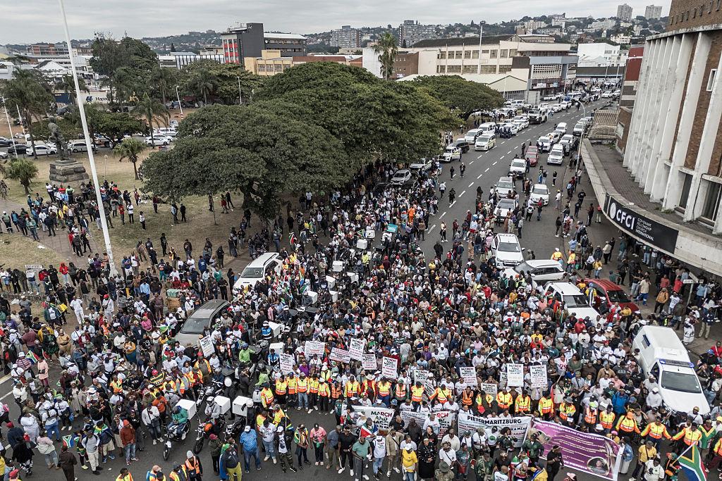 Anti-migrant protests turn violent in South Africa