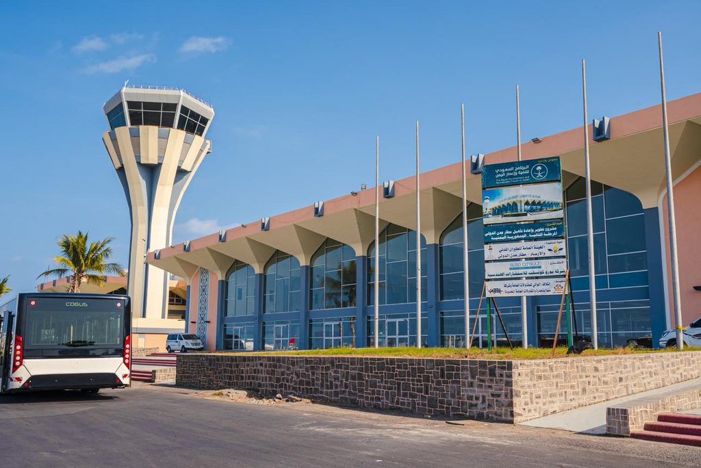 Missiles strike Aden airport as Saudi forces intercept attack