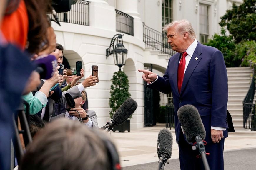 Trump says ‘no one knows’ who is running Iran