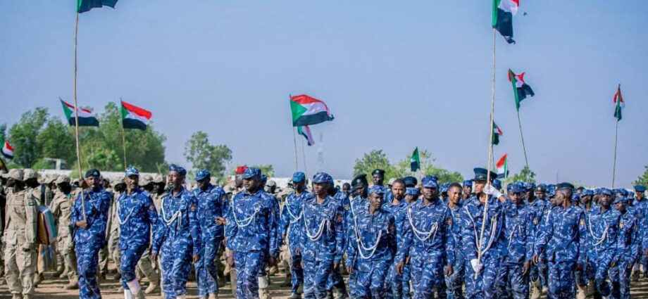 TASIS graduates more than 250 federal police recruits in Nyala