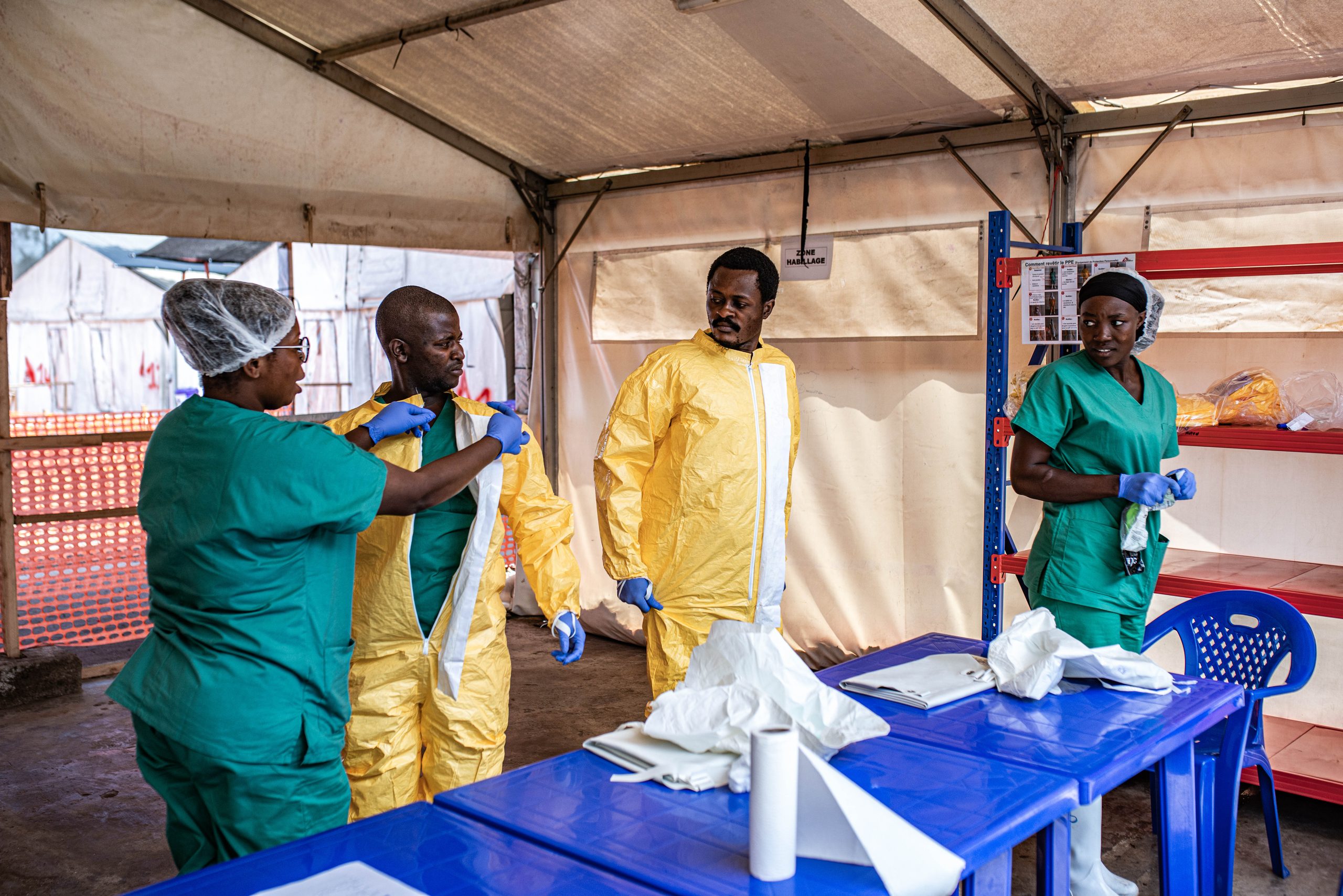 MSF staff member infected with Ebola during Congo response
