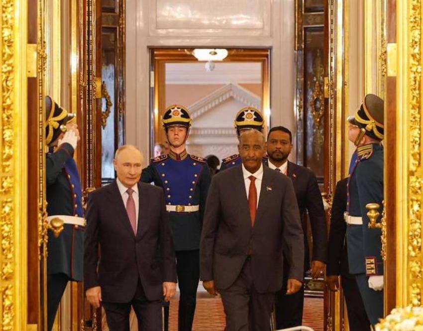 Sudan offers Russia gold mines, Red Sea economic zone in Putin talks