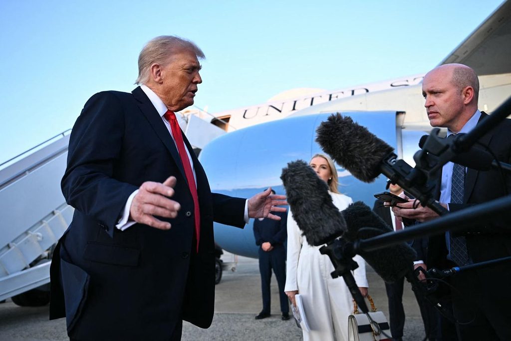 Trump says no Iran attack today as tensions mount