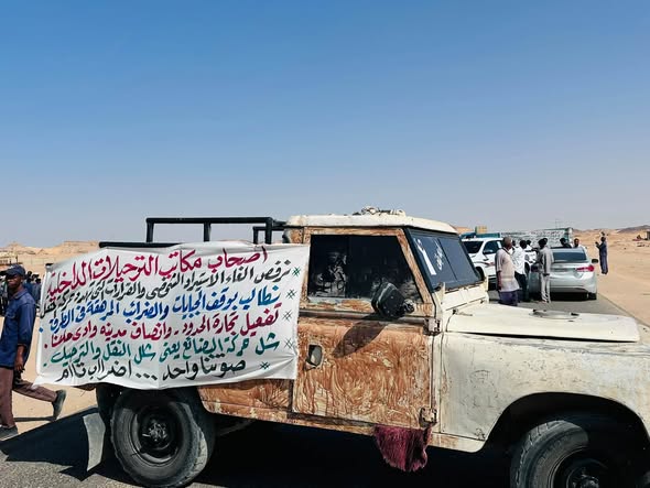 General strike paralyses Sudan-Egypt border crossing